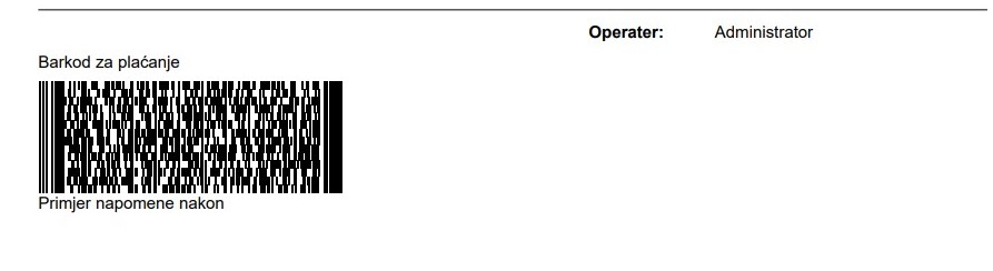 napomene nakon stavaka